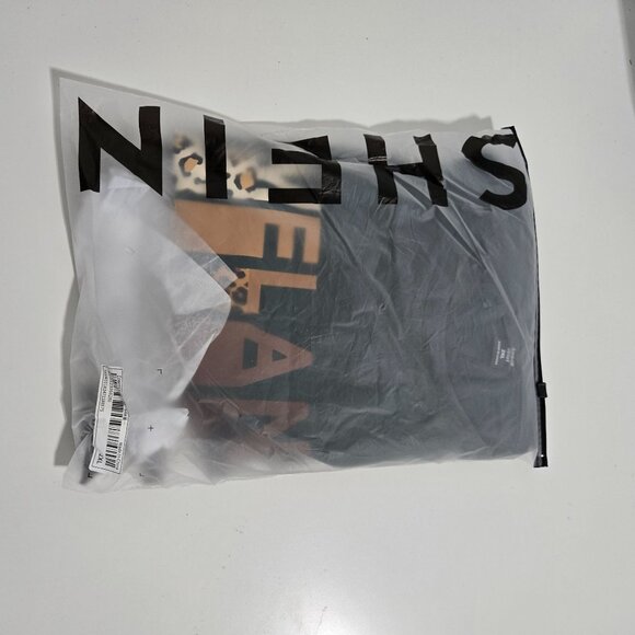 Shein Plus Size Round NeckShort Sleeve T-Shirt And‎ Leggings 2pcs/Set - Size 2XL - Picture 3 of 6